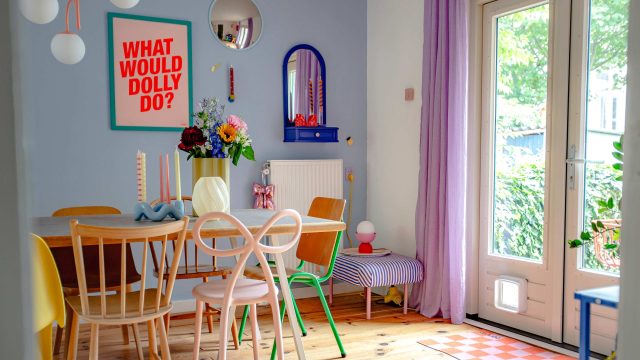 Transforming Small Spaces: A Colorful Creative Haven