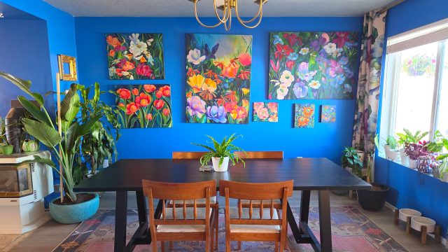 From Gray to Vivid: How Embracing Color Transformed a Home