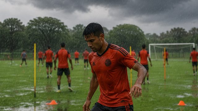Storm Disrupts Colombia's Final Preparation for World Cup Clash | 777 slot machine, situs kiu online