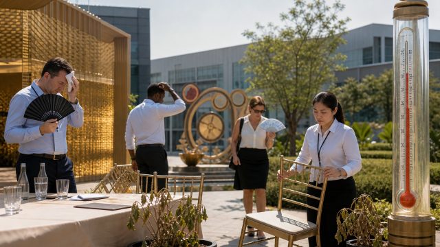 Heat Wave Forces Cancellation of Climate Change Discussion Event | panda jago slot, casino free chip