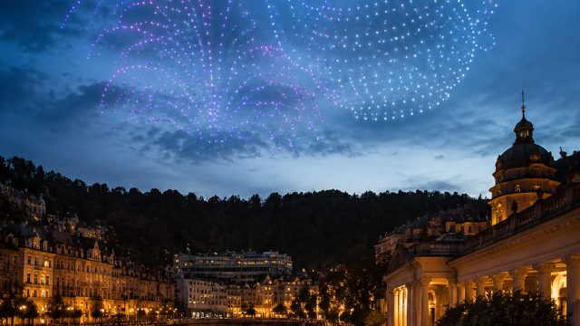 Experience the Grandest Drone Show at Karlovy Vary's Anniversary Celebration
