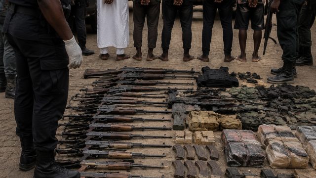 Oyo Police Uncover Major Arms Stockpiling Operation, Five Arrested